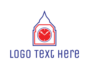 Big Ben - London Restaurant Clock Tower logo design