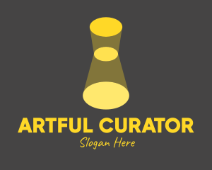 Yellow Spotlight Lighting logo design