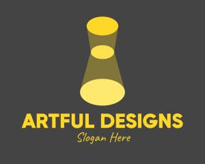 Yellow Spotlight Lighting logo design