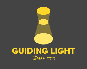 Yellow Spotlight Lighting logo design