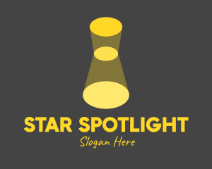 Yellow Spotlight Lighting logo design