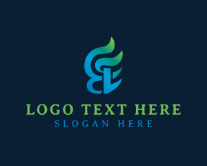 Stylish - Business Company Letter E logo design