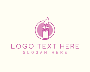 Candle String Light Logo