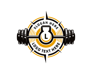 Fit - Fitness Exercise Gym logo design