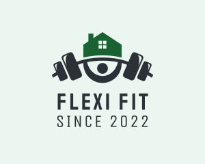 Home Fitness Workout  logo design