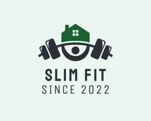 Home Fitness Workout  logo design