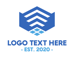 Seat - Modern Blue  Solar Panels logo design