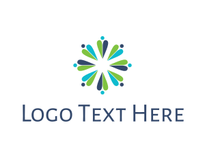 Human Resource - Eco Flower Community logo design
