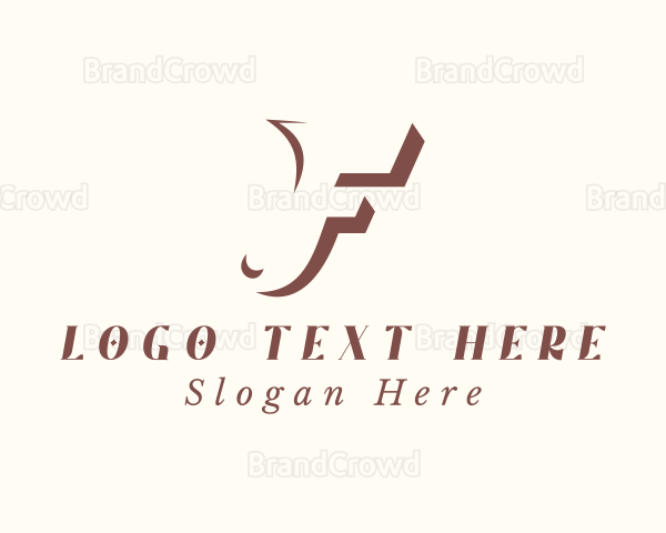 Fashion Clothing Letter F Logo