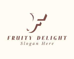 Fashion Clothing Letter F logo design