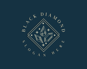 Crystal Jewelry Boutique logo design