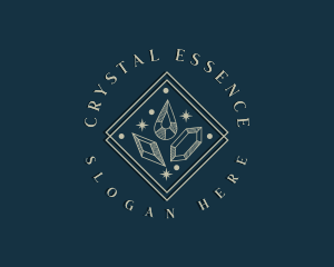 Crystal Jewelry Boutique logo design