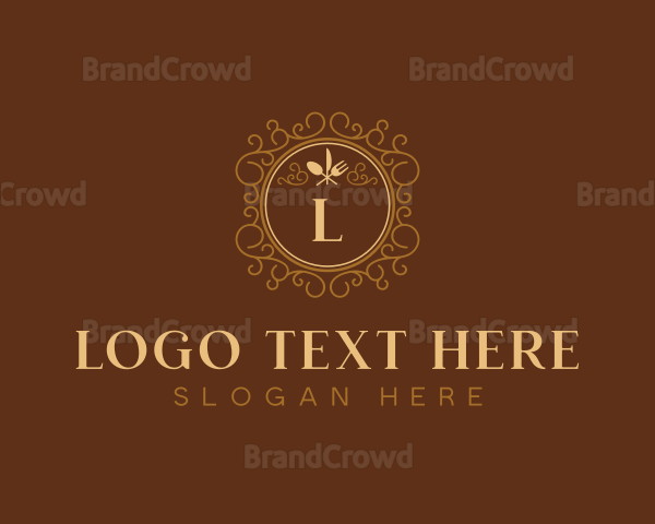 Elegant Luxury Restaurant Logo