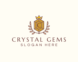 Royal Gemstone Jewelry  logo design