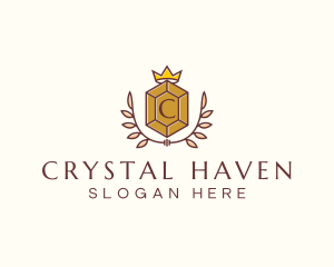 Royal Gemstone Jewelry  logo design