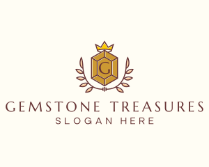 Royal Gemstone Jewelry  logo design