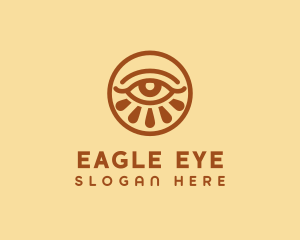 Eye Beauty Cosmetics  logo design