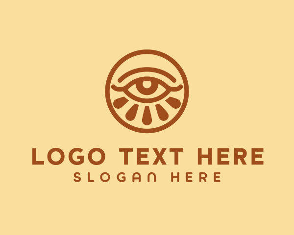 Optician - Eye Egyptian Cosmetics logo design