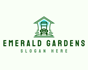 Home Lawn Landscaping logo design