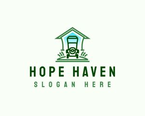 Lawn Care - Home Lawn Landscaping logo design