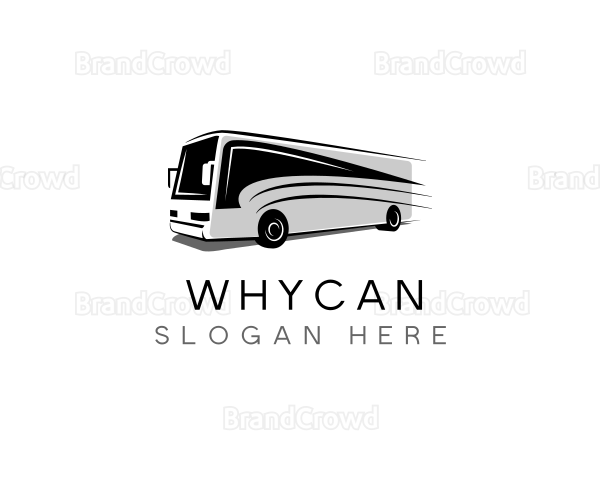 Bus Transport Travel Tour Logo