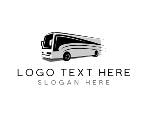 Bus Transport Travel Tour Logo