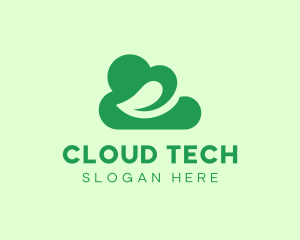 Cloud - Environmental Eco Cloud logo design