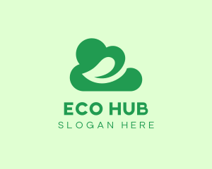 Environmental Eco Cloud logo design