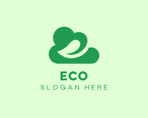 Environmental Eco Cloud logo design