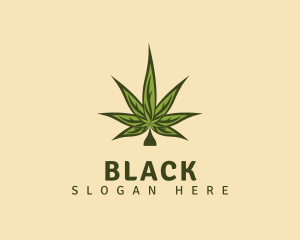 Classic Cannabis Leaf Logo