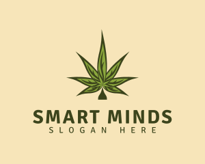 Pharmaceutical - Classic Cannabis Leaf logo design