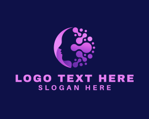 Human - Mind Psychology Therapy logo design