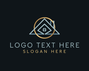 Engineer - House Roofing Property logo design