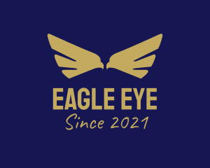 Eagle Wings Airline logo design