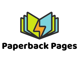 Book - Power Book Pages logo design
