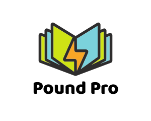 Power Book Pages logo design