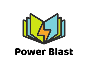 Power Book Pages logo design