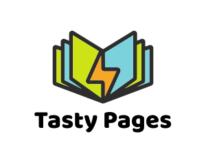 Power Book Pages logo design