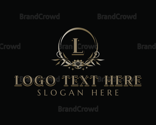 Elegant Floral Boutique Logo