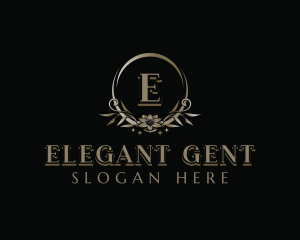 Elegant Floral Boutique logo design