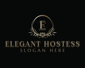 Elegant Floral Boutique logo design