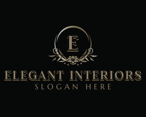 Elegant Floral Boutique logo design