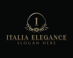 Elegant Floral Boutique logo design