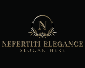 Elegant Floral Boutique logo design