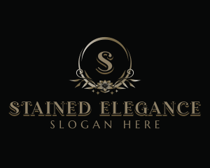 Elegant Floral Boutique logo design