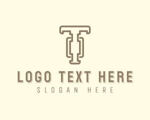 Generic Business Letter T Logo