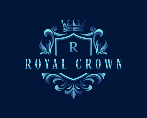 Premium Royal Crown logo design