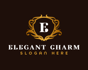 Elegant Crest Boutique logo design