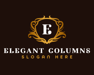 Elegant Crest Boutique logo design