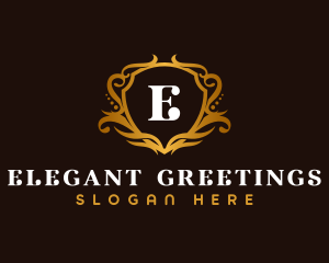 Elegant Crest Boutique logo design